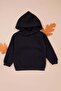 3 Thread Kangaroo Pocket Hooded Unisex Kids Sweatshirt - 4