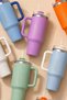 Steel Thermos with Straw 900 ml - 3