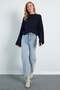 Basic Crew Neck Casual Knit Sweater - 4