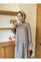 Tencel Shirt with Collar Pockets and Button Detail, Two-Piece Set - 4