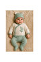 Newborn 4-Piece Baby Hospital Release Set with Gloves and Booties, Rabbit Design