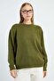 Basic Crew Neck Casual Knit Sweater - 5