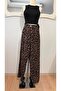 Leopar Desenli Pantolon - 4