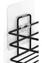 Adhesive Shampoo Rack Bathroom Shelf Black Bathroom Shampoo Rack Shower Cabin Shower Hanger Set of 2 - 3