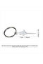 1Pc 304 Stainless Steel Swordfish SIM Ejector Tool,Creative Phone Card Ejector,Creative Keychain,... - 2