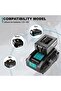 EU DC18RC Li-ion Battery 3A Charger for Makita 18V 14.4V BL1860B, BL1850B, BL1840, BL1830, BL1820, B - 4