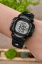 Black and White Color Gift Packaged Illuminated 5 Atm Children's Wristwatch - 2