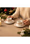 Mental 2-Person Coffee Cup Set Gold (with Turkish Coffee Gift) - 2