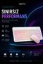 Kablosuz Bluetooth Klavye Mouse Seti – Şarj Edilebilir - 3