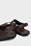 صندل ألفونسو للرجال من الجلد الطبيعي بحزام مزدوج ومقدمة مفتوحة للاستخدام اليومي - 5
