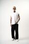 Men's Basic Zero Sleeve Oversize T-Shirt White - 5