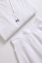 Brooch Buttoned Skirt Suit 2342 - White - 5