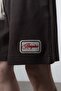 Men's Countryman Embroidered Regular Fit T-Shirt Shorts Set Coffee - 5