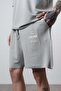 Men's Far from Basic Printed Regular Fit T-Shirt Shorts Set Gray - 5