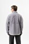Men's Ffb Half-Zip Oversize Fleece Jacket Gray - 3