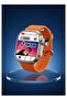 C96 Android Smartwatch With Sim and 6Gb Ram 64Gb Rom Rotating camera 2 set Strap - orange