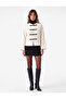 Normal Waist Slim Fit Tweed Mini Skirt