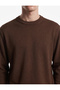 Long Sleeve Crew Neck Basic Knitwear Sweater - 4