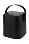 Click Lid with Handle Inner Bucket Countertop Kitchen Trash Can 4 Lt - Black - 2