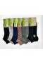 Bamboo Men's Booties Seamless Socks 12 Pack - 4
