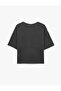 Regular Fit Crew Neck Basic Short Sleeve T-Shirt - 7