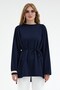 Nilda İnce Sweatshirt Navy Blue - 8