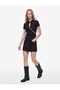Slim Fit Mandarin Qipao Collar Short Sleeve T-Shirt with Piping and Drop Window Detail - 4