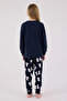 2-8 Years Best Live Girl's Suit-Navy Blue - 2
