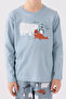 2-8 Years We Wild Penguin Boy's Boy's Suit-Baby Blue - 5