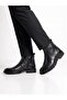 Men's Genuine Leather Boots - Fur-Lined, Cold and Water Resistant, Orthopedic, Non-Slip Sole Winter Shoes - 2
