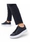 Men's Black Genuine Leather Sports Casual Daily Shoes – Comfortable and Stylish Design - 3