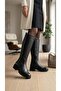 1950833K Women's Genuine Leather Thick Sole Riding Boots