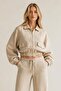 Zippered Linen Jacket