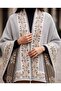 Cashmere Textured Shoulder Shawl, Knitwear Shawl, Cape Shawl, Poncho - 2