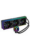 Hexcore 360 Intel / Amd Supported Fan with Temperature Level Indicator Argb Liquid Cooling Cpu Processor 360mm Liquid Cooling System - 7