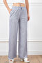 Striped Tie Waist Palazzo Pants - 2