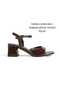 Sandals with Coated Heels 5cm Shoes New Season - 2