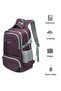 Stylish & Durable Everyday Carry Backpack - 18.5" (Article BPHW514) - MAROON - 2