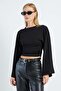 Drapeli Wide Sleeve Modal Blouse - 2