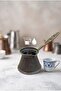 200 ml 3-4 Person Engraved Chubby Cast Steel Coffee Pot Induction Cooker Compatible - 2