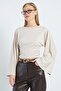 Drapeli Wide Sleeve Modal Blouse - 2