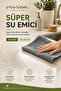 (3 Pieces) Microfiber Cleaning Cloth 40X40 cm – Kitchen, Glass, Countertop and Multi-Purpose Cleaning Cloth, Stain-Resistant, Odor-Free - 2