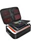 Morilian Unisex Black Lockable Fireproof Document Bag Fire & Water Resistant Safe Storage Organizer - 3