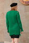 Knitted Sweater with Fringe Detail - 2