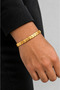 Men's Steel Bracelet - Segmented Gun Men's Magnetic Elastic Men's Bracelet
