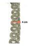Stone Strip / 90 cm / Stone Strip with Vertical Stones / Silver - 4