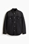 Pamuklu Kot Overshirt Gömlek - 4