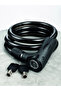 Secure Parking Experience with 180cm Long Steel Rope Lock with Key - 3