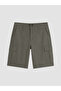 Nevavm Regular Fit Gabardine Men's Cargo Shorts with a Difference - 5