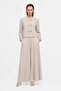 Bow Detailed Flowing Skirt Hijab Set